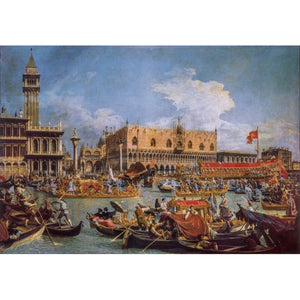 Canaletto, "The Return Of The Bucentaur at the Molo on Ascension Day" - 1000 stukjes