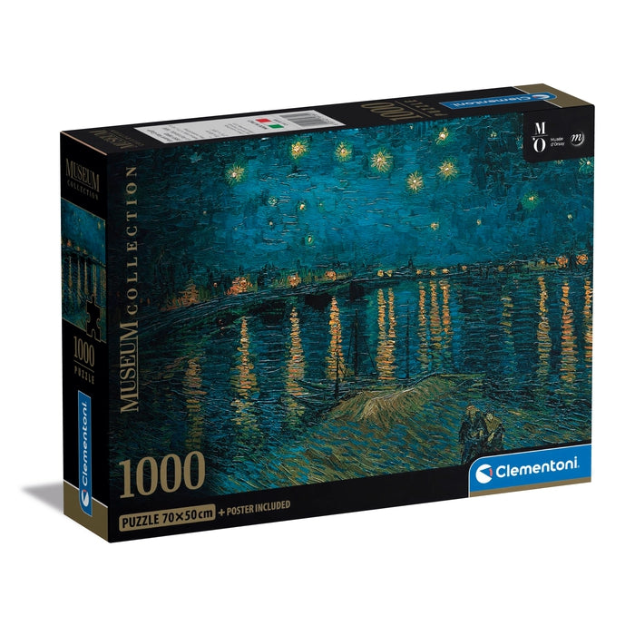 Van Gogh, "Starry Night Over The Rhone" - 1000 stukjes