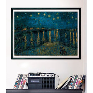 Van Gogh, "Starry Night Over The Rhone" - 1000 stukjes