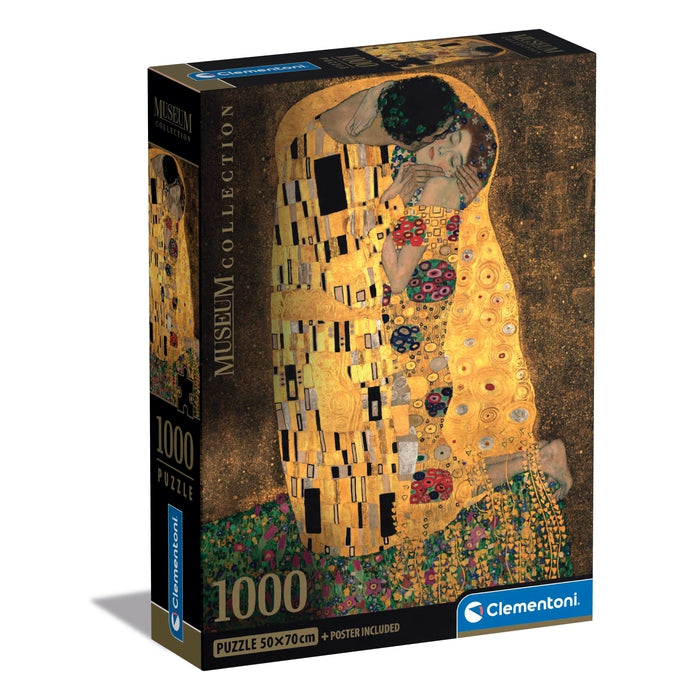 Klimt, "The kiss" - 1000 stukjes