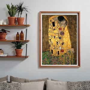 Klimt, "The kiss" - 1000 stukjes