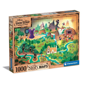 Story Maps - Disney Snow White - 1000 stukjes