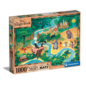 Story Maps - Disney The Jungle Book - 1000 stukjes