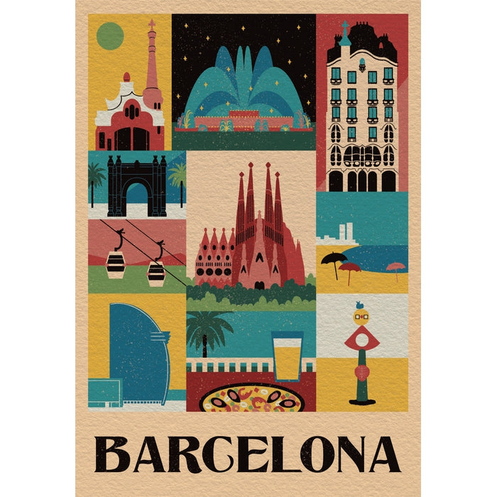 Style In The City - Barcelona - 1000 stukjes