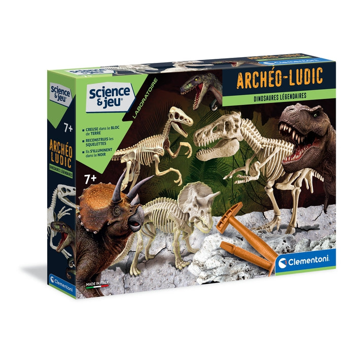 Archeo Big T-Rex,Velociraptor,Tricer