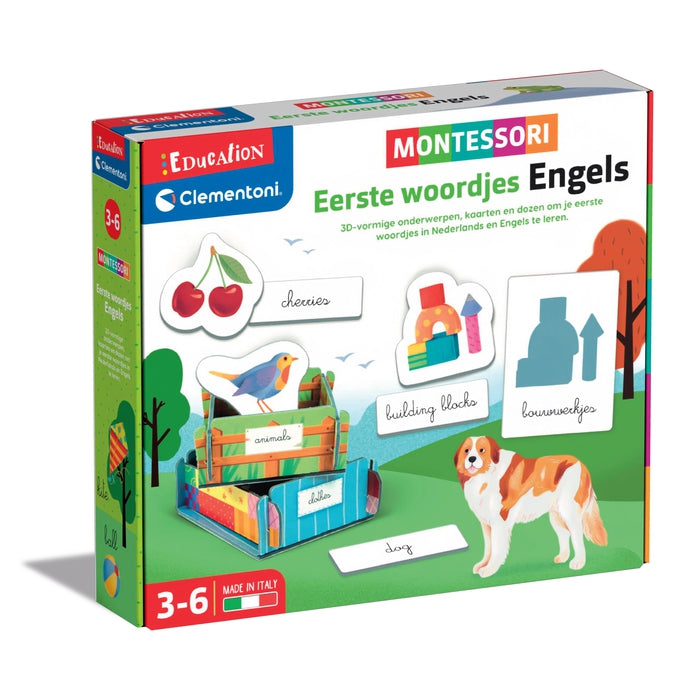 Montessori - Eerste woordjes Engels