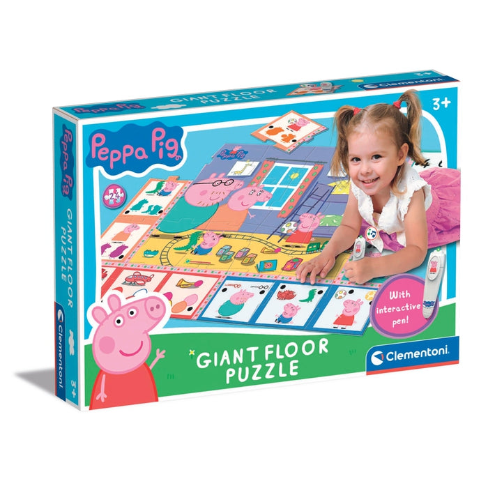 Clementoni - Supercolor Puzzle Peppa Pig 24 Pezzi 24221 Clementoni - Supercolor Puzzle Peppa Pig 24 Pezzi 24221